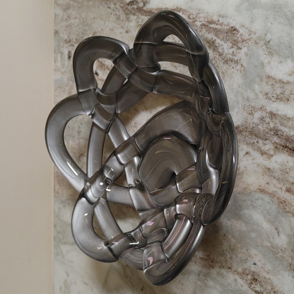 Kosta Boda Basket Art Glass Designer Anna Ehrner